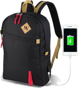 Černý batoh s USB portem My Valice FREEDOM Smart Bag Myvalice