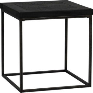 Černý dřevěný příruční stolek Rowico Lato Rowico