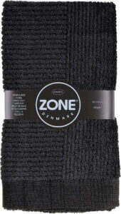 Černý ručník Zone Classic