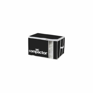 Černý textilní úložný box Compactor Brand XXL Grande Compactor