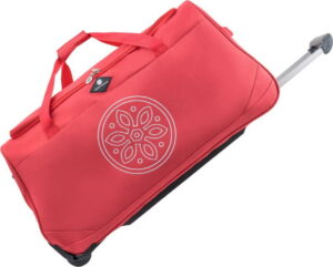Červená cestovní taška na kolečkách GERARD PASQUIER Miretto