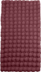 Červeno-fialová relaxační masážní matrace Linda Vrňáková Bubbles