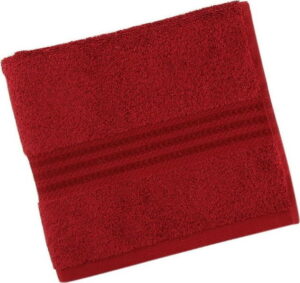 Červený bavlněný ručník Rainbow Red