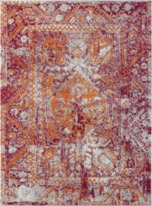Červený koberec Nouristan Chelozai