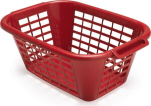 Červený koš na prádlo Addis Rect Laundry Basket