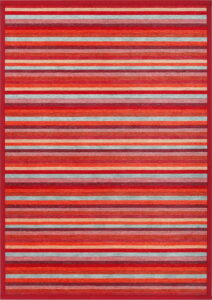 Červený oboustranný koberec Narma Liiva Red