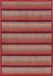 Červený oboustranný koberec Narma Treski Red