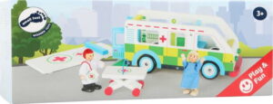 Dětská dřevěná ambulance Legler Playworld Legler