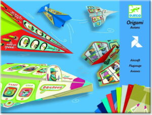 Dětská origami skládačka Djeco Letadla DJECO