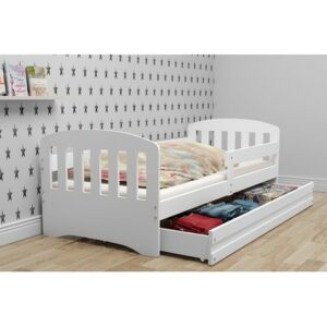 Dětská postel CLASSIC 160x80 cm Bílá BMS