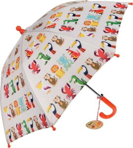 Dětský holový deštník Rex London Colourful Creatures