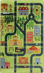 Dětský koberec Green Small Town 100 x 160 cm Bonami
