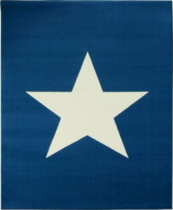 Dětský modrý koberec Hanse Home Star