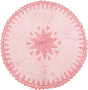 Dětský růžový koberec Nattiot Warren