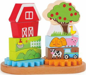 Dřevěná hračka Legler Farm Puzzle Legler