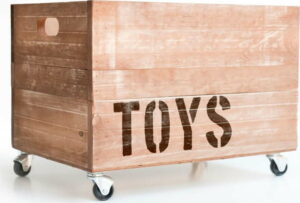 Dřevěná krabice na hračky Really Nice Things Toys Really Nice Things