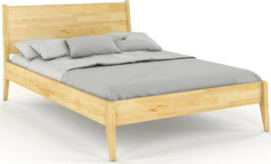 Dvoulůžková postel z borovicového dřeva Skandica Visby Radom