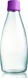 Fialová skleněná lahev ReTap s doživotní zárukou