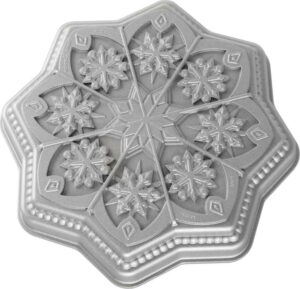 Forma na bábovku Nordic Ware Shortbread Snowflake