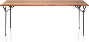 Jídelní stůl s deskou z ořešákového dřeva Magis Officina