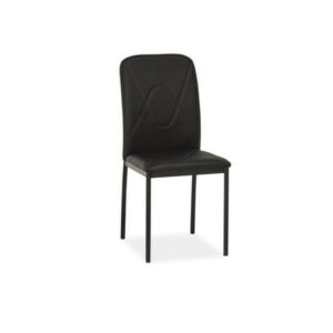 Jídelní židle H-623 černá/černé nohy SIGNAL