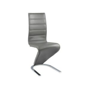 Jídelní židle H-669 šedá/bílá záda SIGNAL