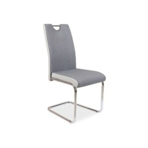 Jídelní židle H-952 šedý textil SIGNAL