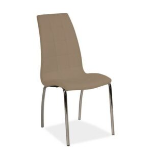 Jídelní židle H104 tmavě béžová SIGNAL