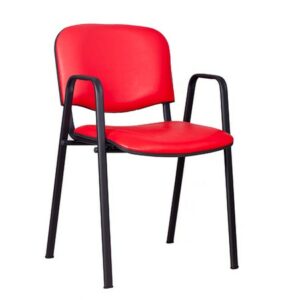 Konferenční židle ISO eko-kůže s područkami Béžová D9 EKO Mazur