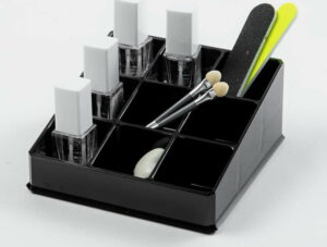 Kosmetický organizér s 9 přihrádkami Compactor Nails Issue Compactor