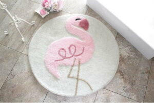 Koupelnová předložka Pink Flamingo