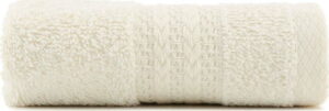 Krémový bavlněný ručník Amy