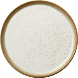 Krémový kameninový mělký talíř Bitz Basics Cream
