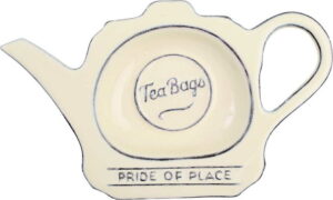 Krémový keramický stojánek na čajové sáčky T&G Woodware Pride Of Place T&G Woodware