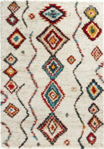 Krémový koberec Mint Rugs Geometric