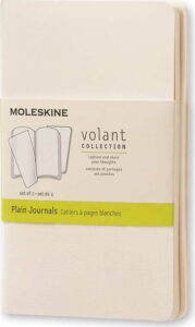 Krémový zápisník Moleskine Volant