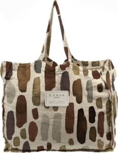 Látková taška Linen Couture Geometric