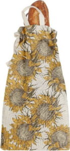 Látkový vak na chléb s příměsí lnu Linen Couture Bag Sunflower