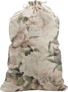 Látkový vak na prádlo s příměsí lnu Linen Couture Bag Lily
