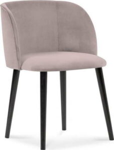 Levandulově fialová jídelní židle se sametovým potahem Windsor & Co Sofas Aurora Windsor & Co Sofas