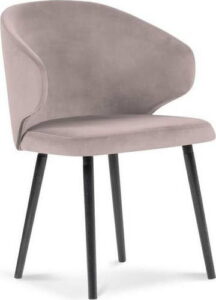 Levandulově fialová jídelní židle se sametovým potahem Windsor & Co Sofas Nemesis Windsor & Co Sofas