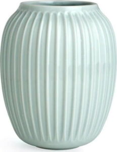 Mentolově modrá kameninová váza Kähler Design Hammershoi