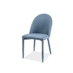 Moderní jídelní židle LUCIL modré SIGNAL