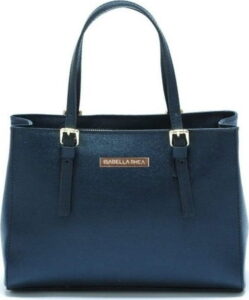 Modrá kožená kabelka Isabella Rhea Classic Isabella Rhea