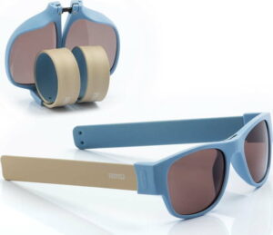 Modré sluneční srolovatelné brýle InnovaGoods Sunfold AC5 InnovaGoods
