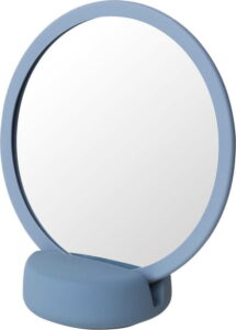 Modré stolní kosmetické zrcadlo Blomus
