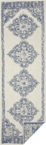 Modro-krémový venkovní koberec Bougari Cofete