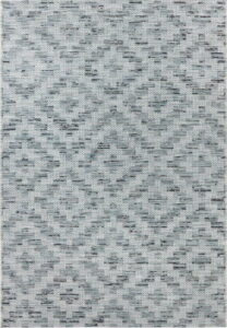 Modro-šedý koberec vhodný do exteriéru Elle Decor Curious Creil