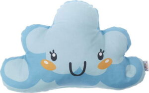 Modrý dětský polštářek s příměsí bavlny Apolena Pillow Toy Arro