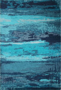 Modrý koberec Eco Rugs Conan